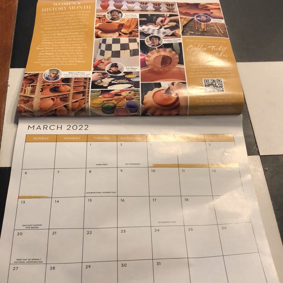 2022 Mackenzie Childs Calendar - Picture 5 of 14